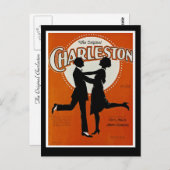 Die originelle Charleston Postkarte (Vorne/Hinten)