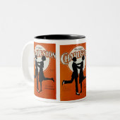 Die originelle Charleston Zweifarbige Tasse (Vorderseite Links)