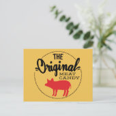 Die originelle Fleischdose Postkarte (Stehend Vorderseite)