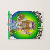 Die originelle Hippie Puzzle (Horizontal)