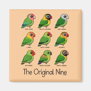 Die originelle Neun Magnet