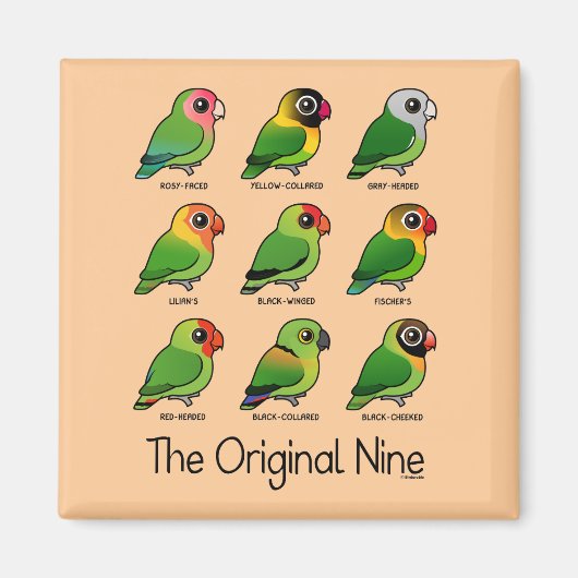 Die originelle Neun Magnet (Vorne)