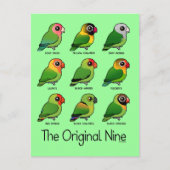 Die originelle Neun Postkarte (Vorderseite)