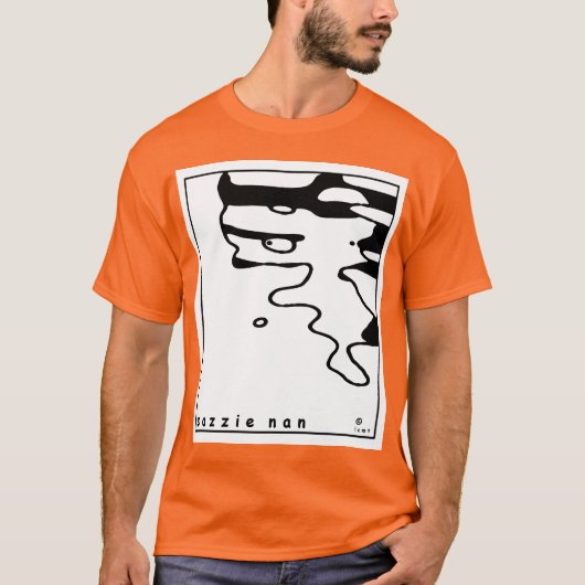Die originelle Sazzie Nan T-Shirt (Vorderseite)