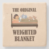 Die originelle, weiche, Niedliche Katze Lover Steinuntersetzer (Vorderseite)