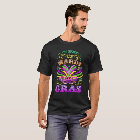 Die originellen Mardi Gras T-Shirt (Vorne ganz)