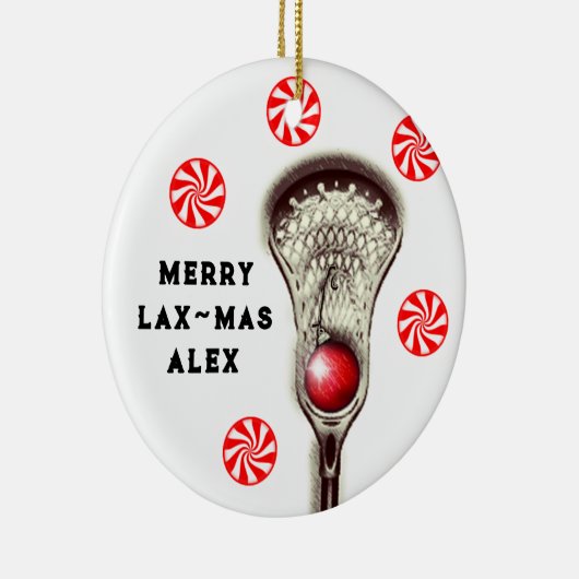 Die originellen Merry-Lax-mas Keramik Ornament (Rechts)
