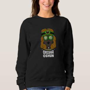 Die Orisha Oshun Ashe - Göttin der Göttlichkeit, W Sweatshirt