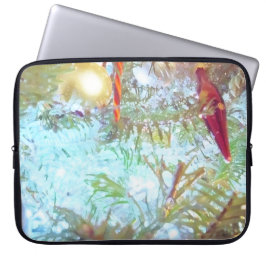 Die Ornamente der Feiertage im Licht Laptopschutzhülle