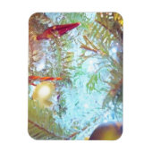 Die Ornamente der Feiertage im Licht Magnet (Vertikal)