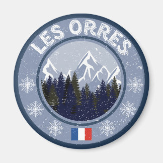 Die Orres Skistation Magnet