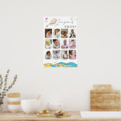 Die Orte, an die du gehen wirst | Kinderkollektion Poster (Küche)