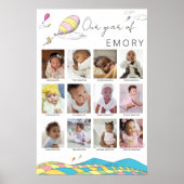 Die Orte, an die du gehen wirst | Kinderkollektion Poster (Vorne)