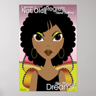 Die Orte der Träume Kunst drucken Poster