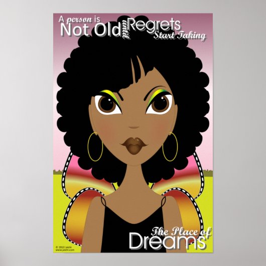 Die Orte der Träume Kunst drucken Poster (Vorne)