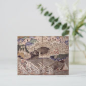 Die osmanische Flotte Postkarte (Stehend Vorderseite)