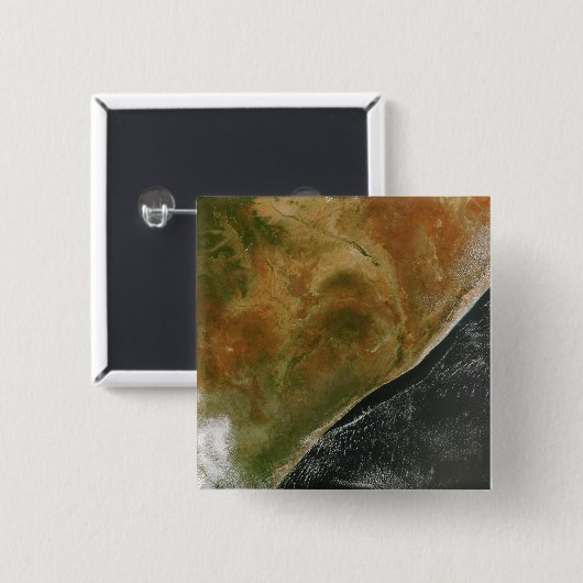 Die ostafrikanischen Nationen Button (Vorne & Hinten)