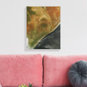 Die ostafrikanischen Nationen Leinwanddruck (Insitu (Wohnzimmer))