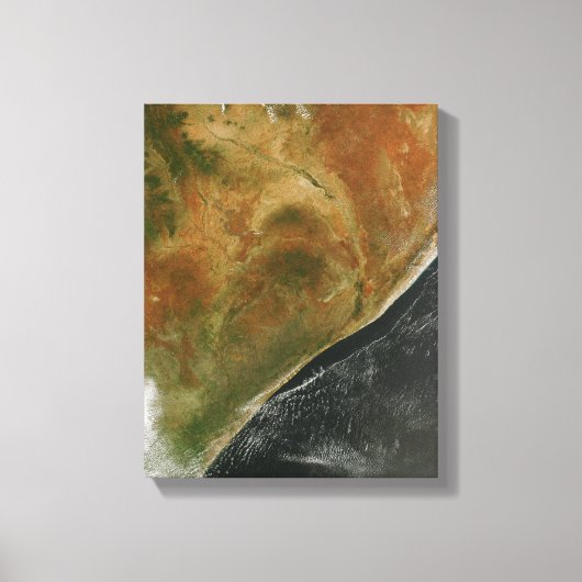 Die ostafrikanischen Nationen Leinwanddruck (Vorderseite)