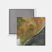 Die ostafrikanischen Nationen Magnet (Vorderseite/Rückseite)