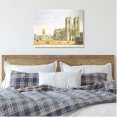 Die Ostaussicht der Abtei von St. Peter und der Leinwanddruck (Insitu (Schlafzimmer))