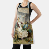 Die Ostereier, Vintage Malerei der bildenden Künst Schürze (InSitu)