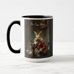 Die Ostereiersuche Lustiger Steampunk-Osterhase Tasse