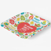 Die Osterplatte der Johnson-Familie 2025 Pappteller (Gewinkelt)