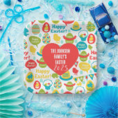 Die Osterplatte der Johnson-Familie 2025 Pappteller (Party)