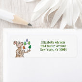 Die Ostersonnenjongliere mit den Ostereiern (Insitu)