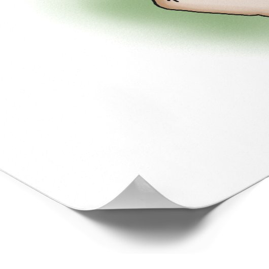 Die Ostersonnenjongliere mit den Ostereiern Poster (Ecke)