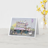 Die Ostersonnenomnibuskarte Karte (Gelbe Blume)