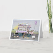 Die Ostersonnenomnibuskarte Karte (Vorderseite)