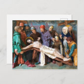 Die Osterszene der Crucifiction. Postkarte (Vorne/Hinten)