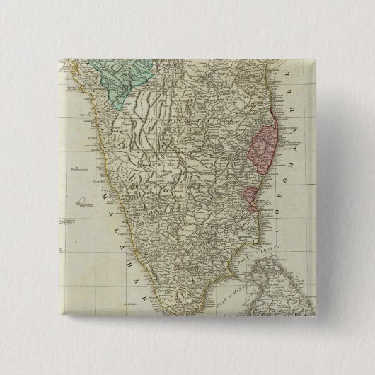 Die Ostindien mit dem südlichen Straßenabschnitt Button (Vorderseite)