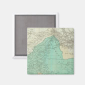 Die Ostindien, mit den Straßen nördlicher Teil Magnet (Vorderseite/Rückseite)