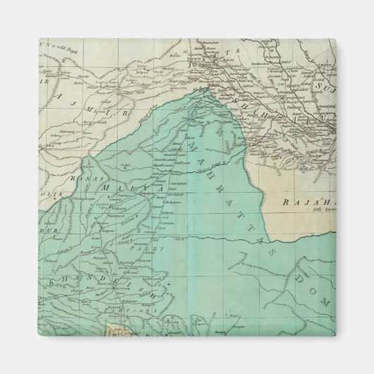 Die Ostindien, mit den Straßen nördlicher Teil Magnet (Vorne)