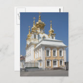 Die Ostkapelle. Petergof, St. Petersburg Postkarte (Vorne/Hinten)