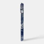 Die östliche Hemisphäre auf der Erde. iPhone 15 Hülle (Linke Seite)