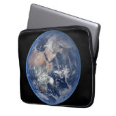 Die östliche Hemisphäre auf der Erde. Laptopschutzhülle (Vorderseite Links)