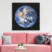 Die östliche Hemisphäre auf der Erde. Leinwanddruck (Insitu (Wohnzimmer))