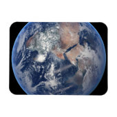 Die östliche Hemisphäre auf der Erde. Magnet (Horizontal)