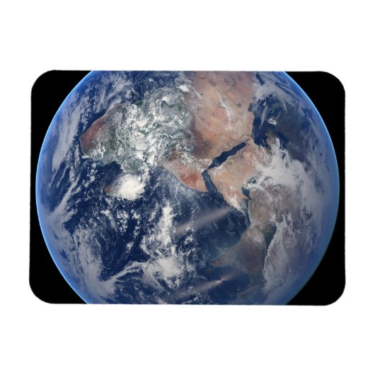 Die östliche Hemisphäre auf der Erde. Magnet (Horizontal)