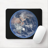 Die östliche Hemisphäre auf der Erde. Mousepad (Mit Mouse)