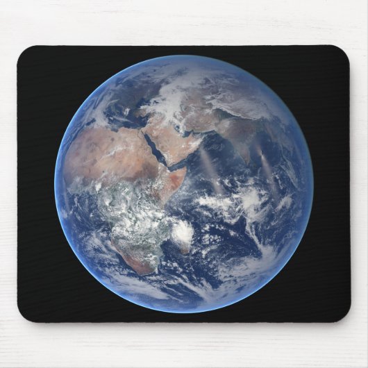 Die östliche Hemisphäre auf der Erde. Mousepad (Vorne)