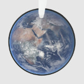 Die östliche Hemisphäre auf der Erde. Ornament (Vorderseite)