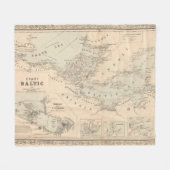 Die Ostsee Fleecedecke (Vorderseite (Horizontal))