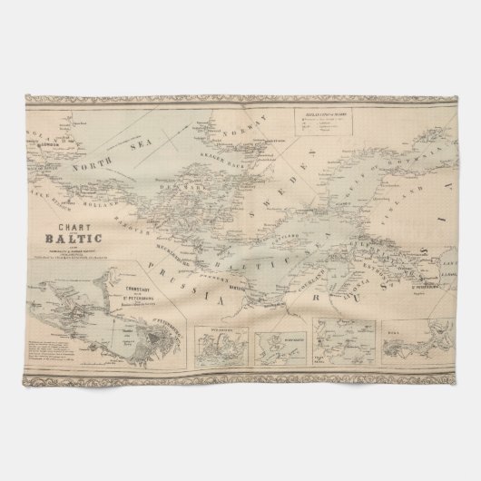 Die Ostsee Geschirrtuch (Horizontal)