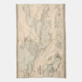 Die Ostsee Geschirrtuch (Vertikal)