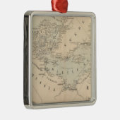 Die Ostsee Silbernes Ornament (Rechts)